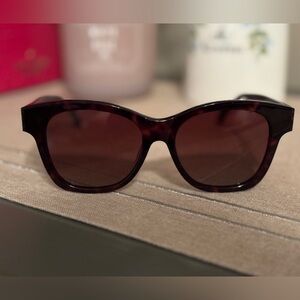 CHANEL Dark Tortoise Sunglasses
